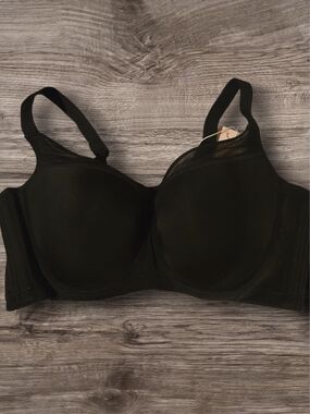 Black Full Coverage Bra-Size 40DD